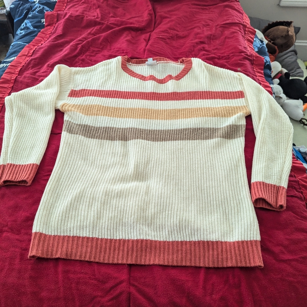 Lularoe striped sweater